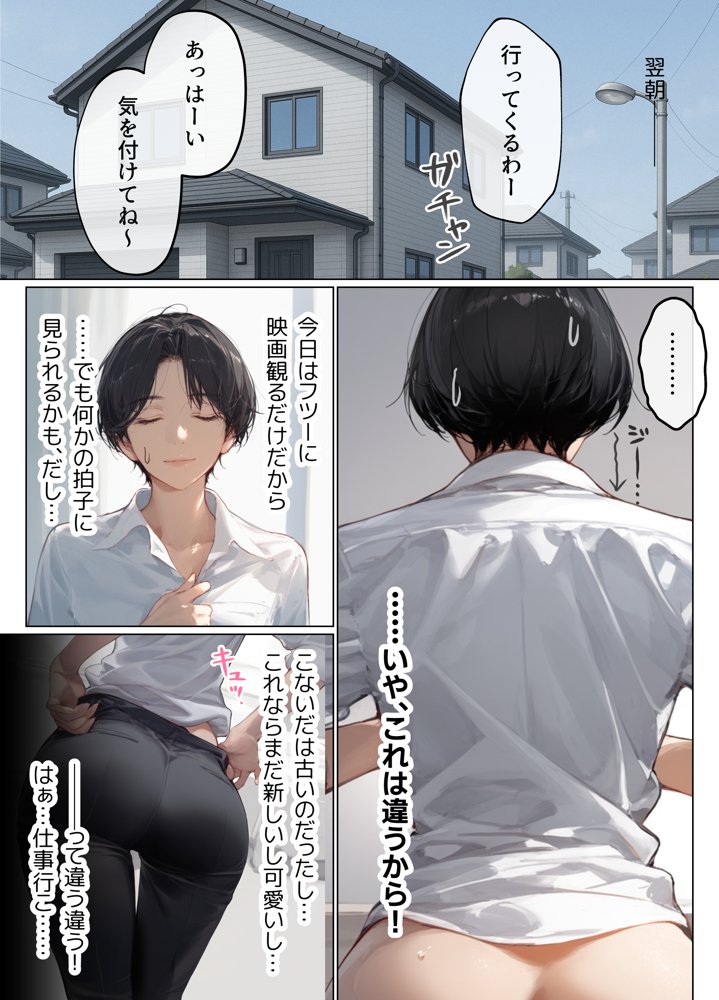 バ先のパート主婦（41）とセフレになったので週三で濃厚変態セックスを仕込んだら乳首ピアスと肛門で発情するド変態主婦になった話 エロ同人誌画像 007